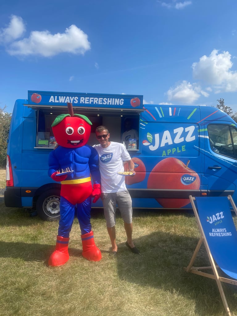 JAZZ Apple experiential food and drink marketing campaign
